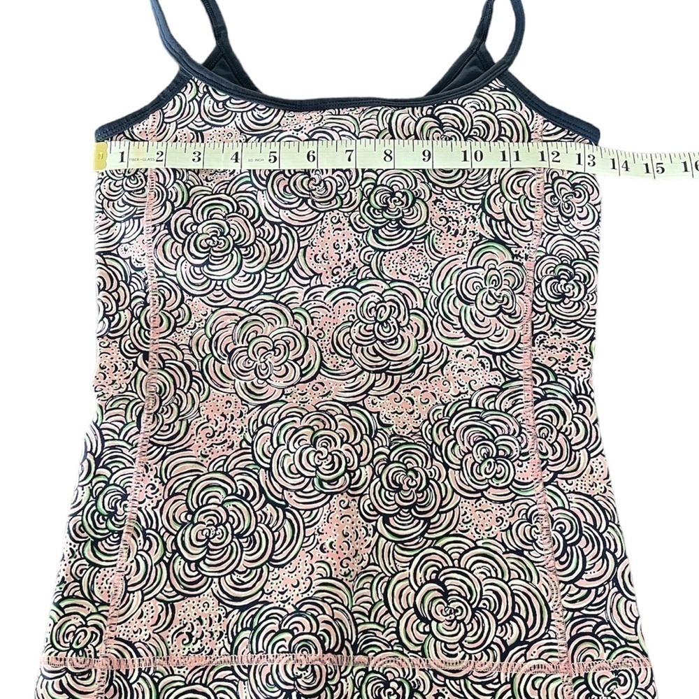 Lilly Pulitzer Built-in Bra Athletic Tank Top Size XS - Picture 7 of 9